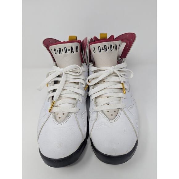 Size US 7.5 2006 Nike Air Jordan 7 Retro ‘Cardinals’ 304775-101 Basketball - Picture 2 of 11
